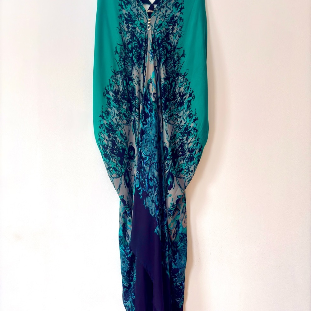 Roberto Cavalli Silk Printed Caftan Size 46